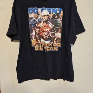 50 Cent Rap Hip-Hop T-Shirt - Gem